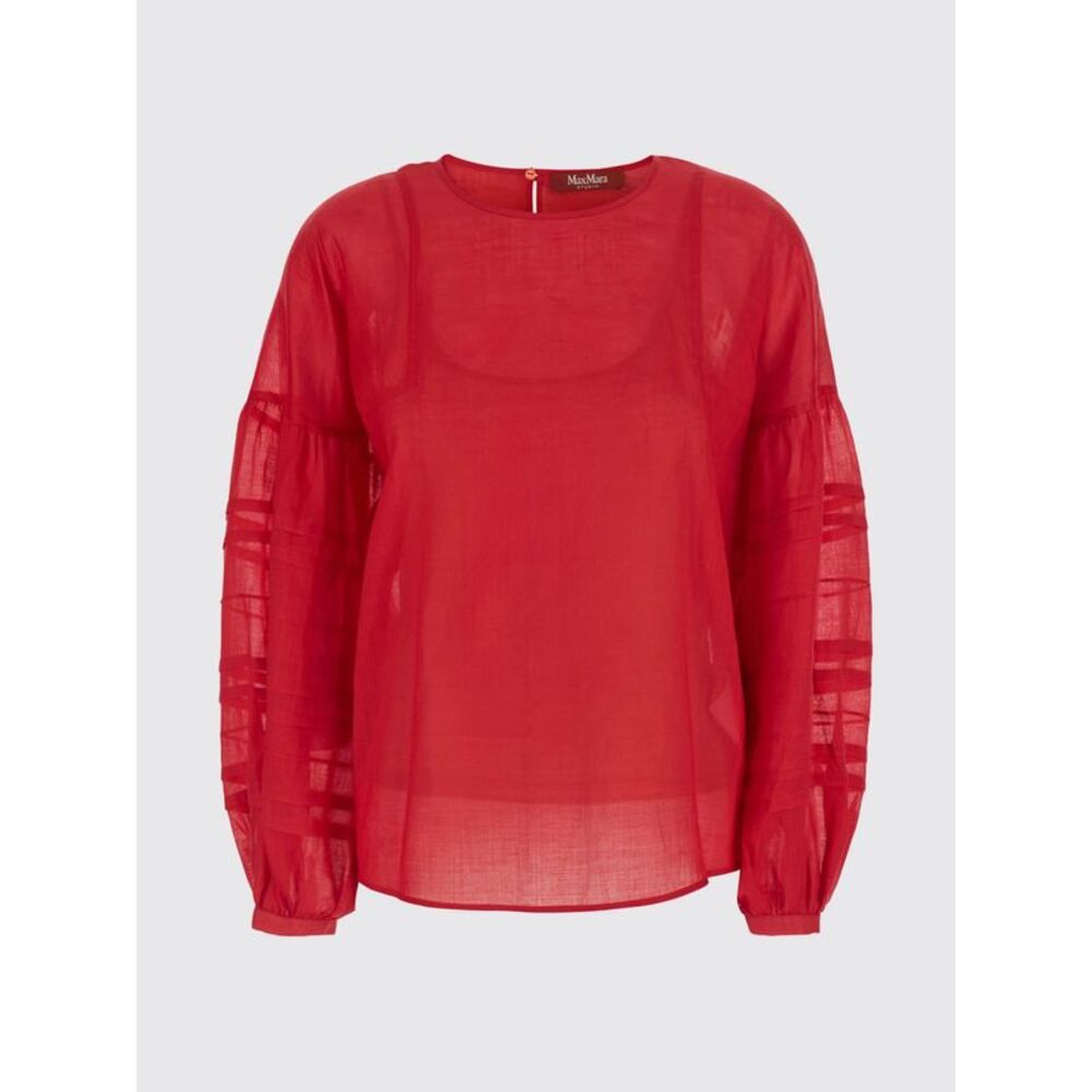 Max Mara Studio Top Woman Red